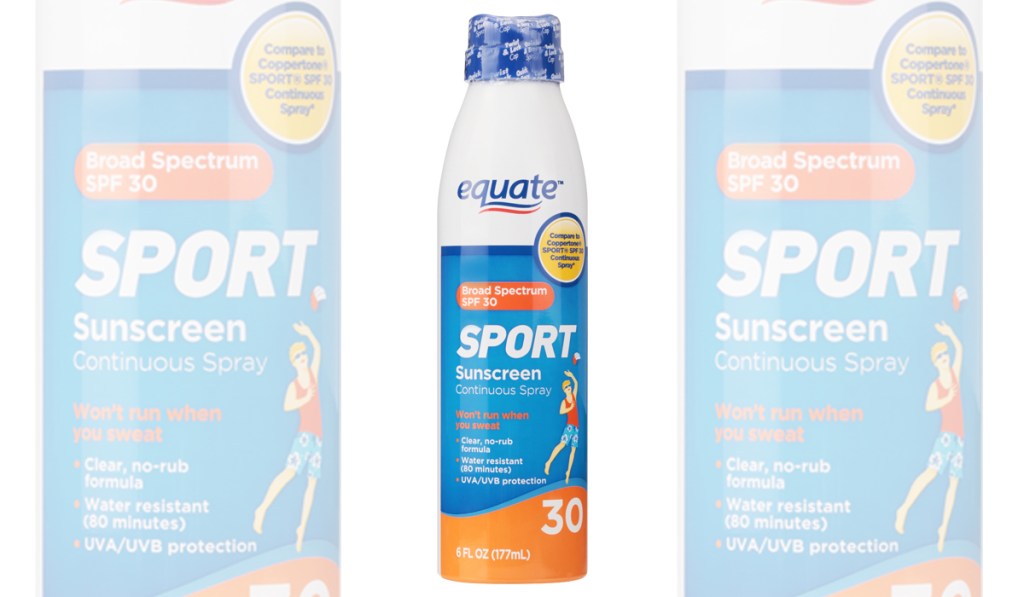 equate sport sunscreen spray at walmart hip2save