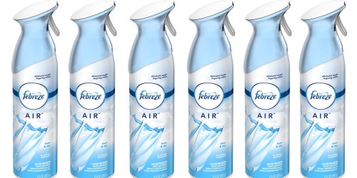 Amazon: Febreze AIR Effects Freshener 6-Pack Cans Only $12 Shipped (Just $2 Each)