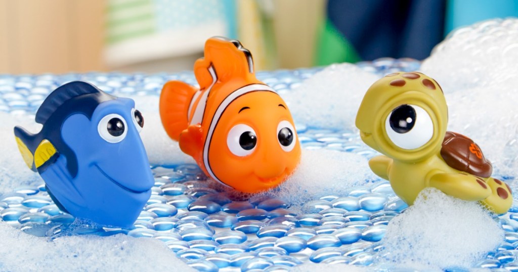 Disney Finding Nemo Bath Squirt Toys Set Just 3 Regularly 11 