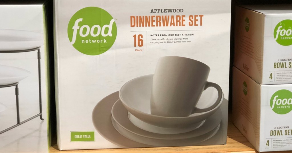 Food Network 16 piece dinnerware set kohls store