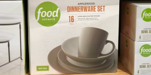 Food Network 16-Piece Dinnerware Set Just $59.49 (Regularly $120) + Earn $10 Kohl’s Cash