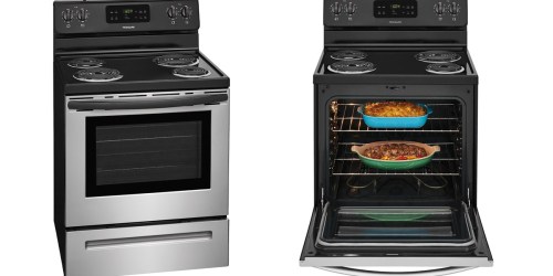 Lowe’s: Frigidare Stainless Steel Self Cleaning Electric Range Only $379 Delivered (Reg. $599)