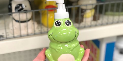 Adorable Soap Dispensers Only $1 at Dollar Tree & More
