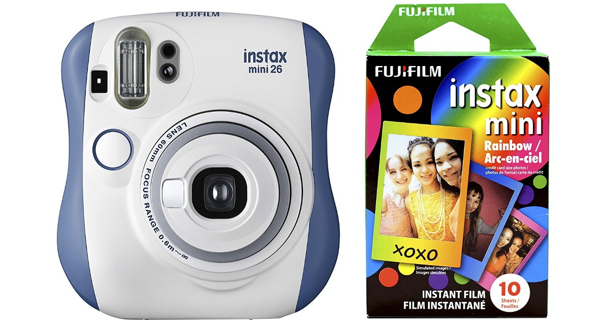 instax mini rainbow instant film