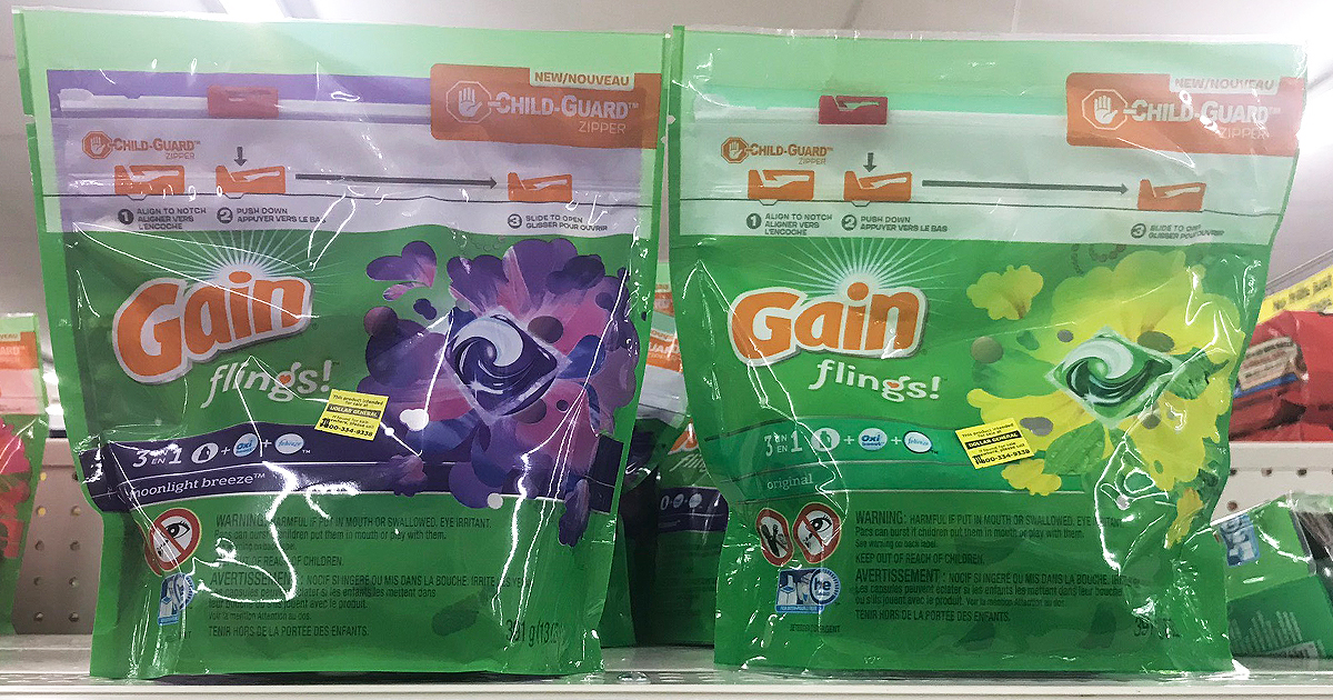 Gain Flings 16Count Pack ONLY 95¢ at Dollar General & More (Just Use