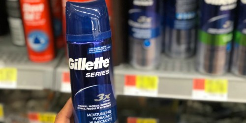 Gillette Series Shave Gel Cans 6-Count from $8.64 Shipped (Regularly $24) | Amazon Prime Deal