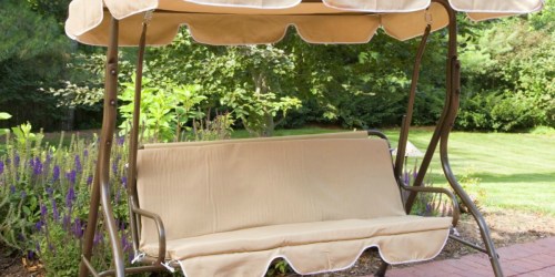 Coral Coast 2-Person Canopy Porch Swing Just $65.68 Shipped (Regularly $110)