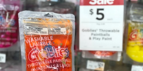 Michaels: Goblies Throwable & Washable Paintball Packs Only $4 (In-Store & Online)