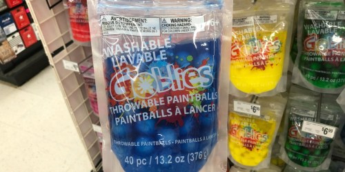 Goblies Throwable & Washable Paintballs ONLY $2.80 Shipped (Regularly $7) + More