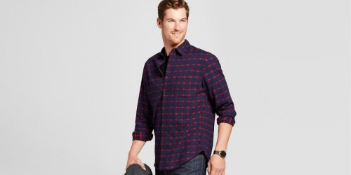 Goodfellow & Co. Men’s Button Down Shirts Only $7.48 on Target.com (Regularly $25)