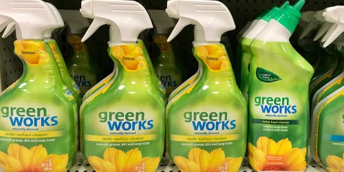 Amazon: Green Works Surface Cleaner 3-Pack Only $5.86 Shipped (Just $1.95 Per Bottle)