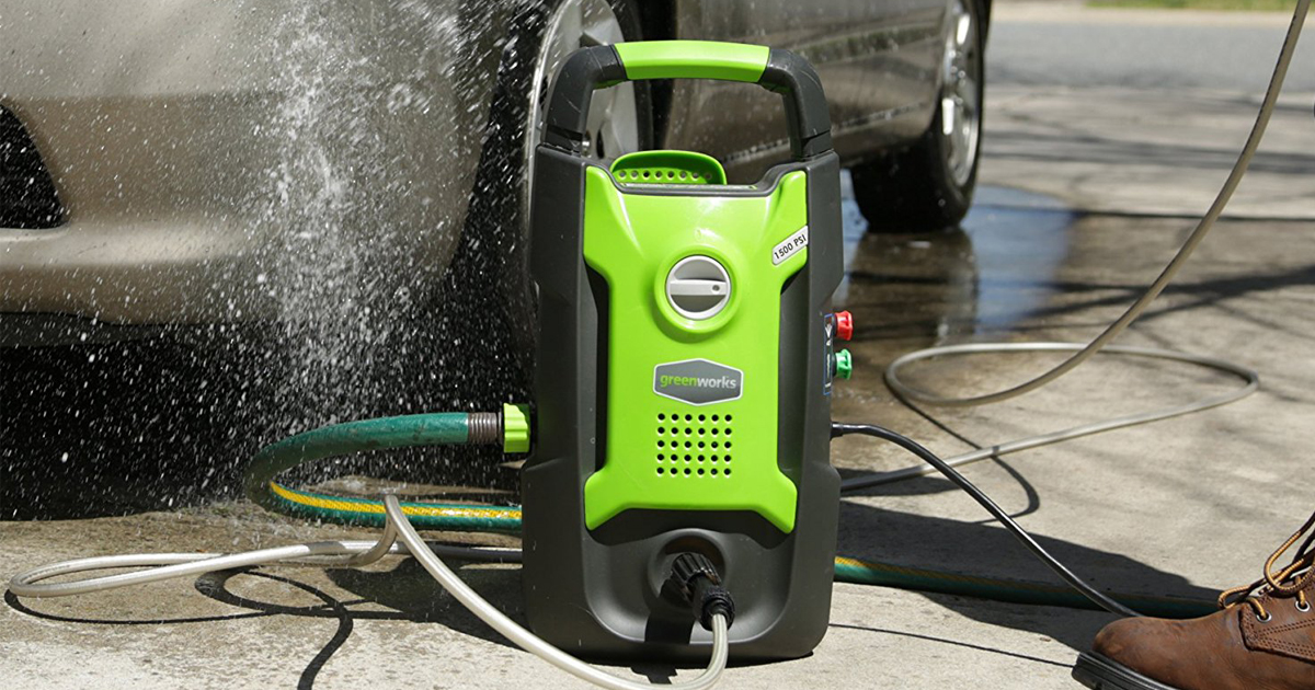 Amazon Greenworks Pressure Washer ONLY 58 Shipped (Regularly 99)