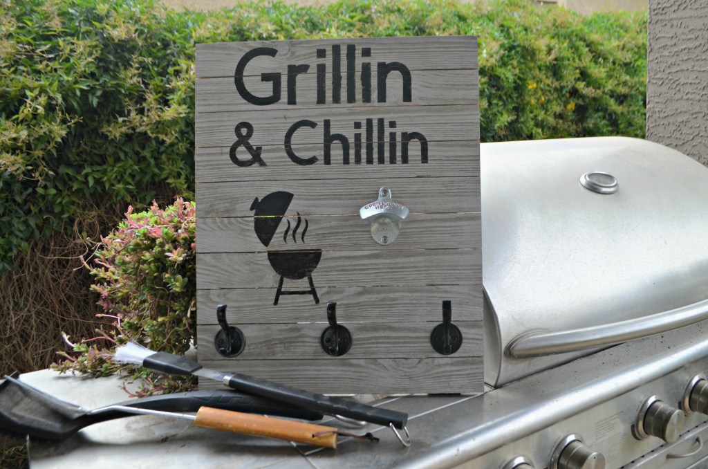 Father's Day Gift Idea Make this Crazy Cool BBQ Organizer
