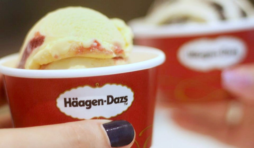 free ice cream at haagen daz on may 8 hip2save
