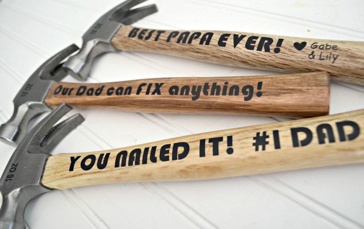 cricut fathers day gifts
