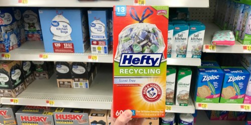 Bought Hefty or Great Value Recycling Bags? You Could Get a $50 Cash Payout!