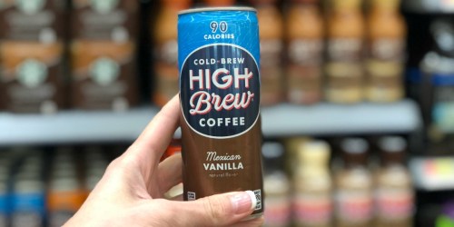 High Brew Cold Brew Coffee Cans Just $1.39 After Cash Back at Walmart