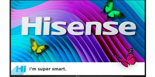 Hisense 55″ 4K Smart TV ONLY $299.99 Shipped