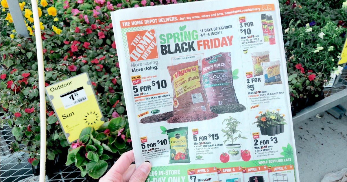 Home depot cheap black friday 2018