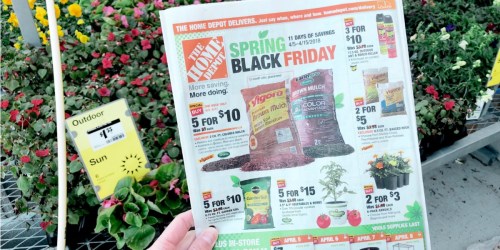 Here Are FIVE Of Our Favorite Home Depot Spring Black Friday Deals