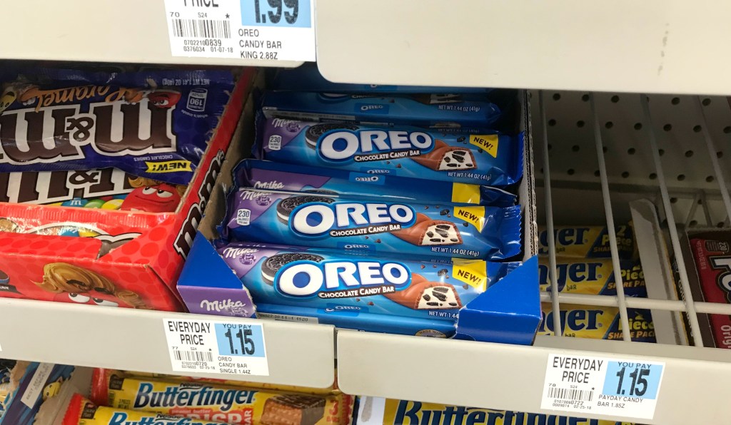 Rite Aid Oreo Candy Bars