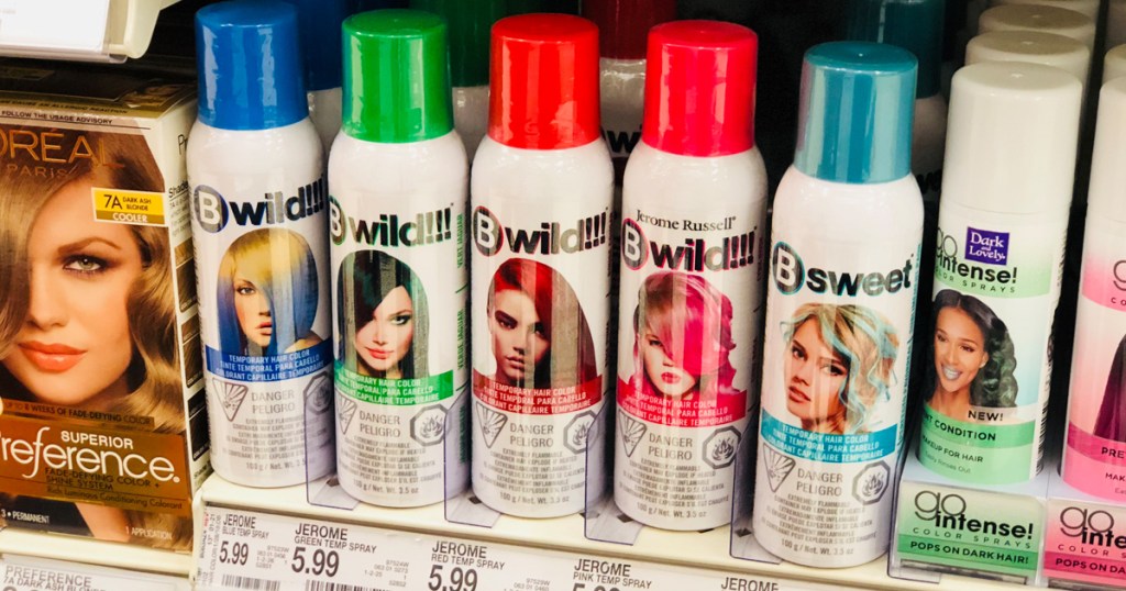 25% Off Temporary Hair Color at Target (Just Use Your Phone)