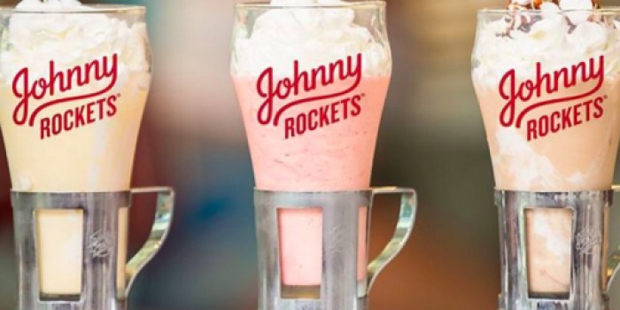 Johnny Rockets Original Milkshakes ONLY $2