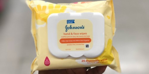 Walgreens: Johnson’s Hand & Face Wipes Only $1.49 Each (Regularly $4.49) + More