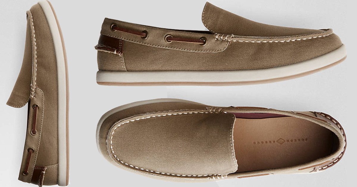 Joseph Abboud Canvas Boat Shoes Only $13.99 Shipped (Regularly $70) & More