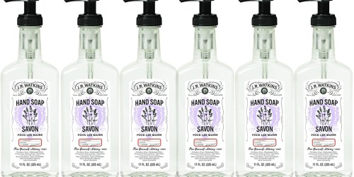Amazon: J.R. Watkins Liquid Hand Soap 6-Pack Only $14.35 Shipped (Just $2.39 Each)