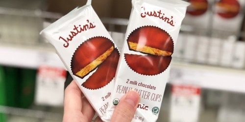 Justin’s Organic Peanut Butter Cups Only 84¢ After Cash Back at Target (Just Use Your Phone)