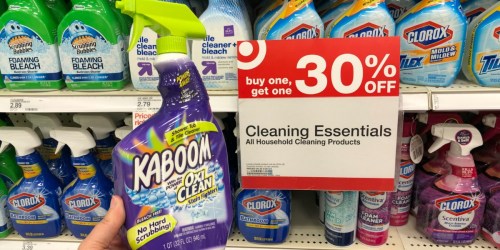 NEW $1/2 Kaboom Bathroom Cleaner Coupon = 50% Savings at Target