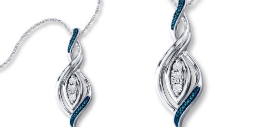 Kay Jewelers Diamond and Sterling Silver Necklace Just $29.99 Shipped (Regularly $80)