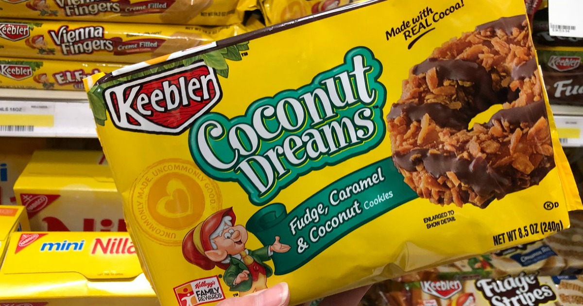 Amazon Keebler Coconut Dreams Cookies 4Pack Only 6.31 Shipped (Just