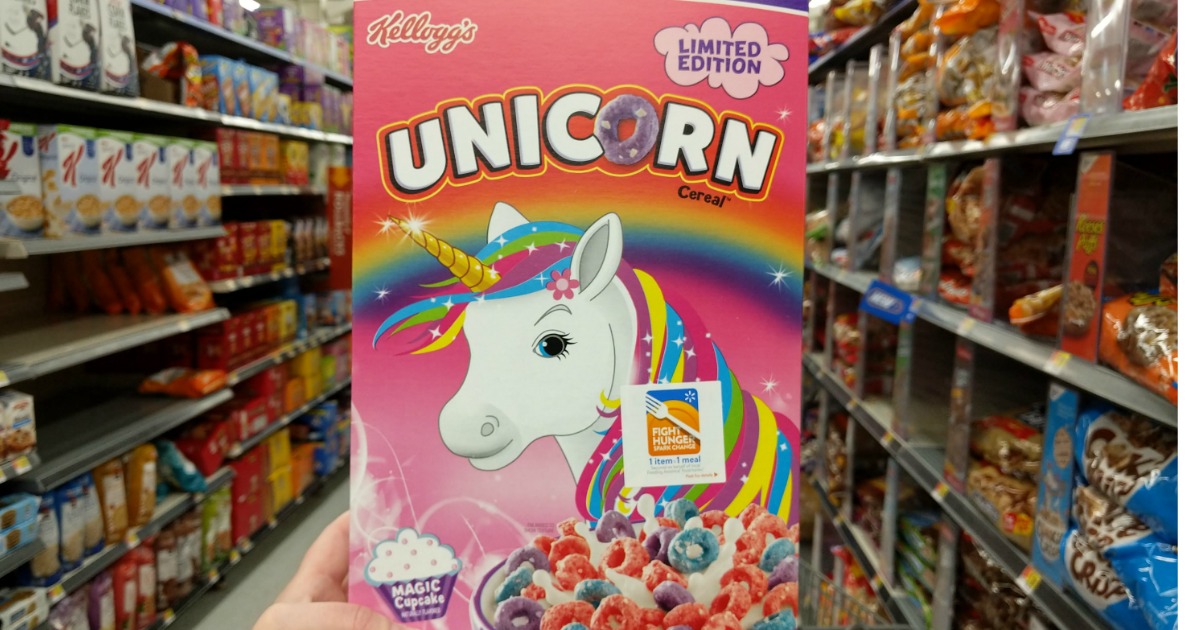 Kellogg's Unicorn Cereal is HERE
