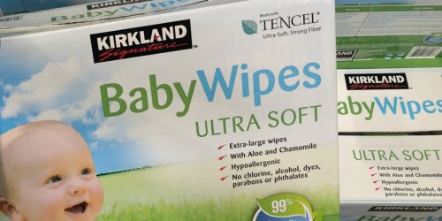 Costco Members! HUGE Kirkland Signature Baby Wipes Box ONLY $15.99 Shipped