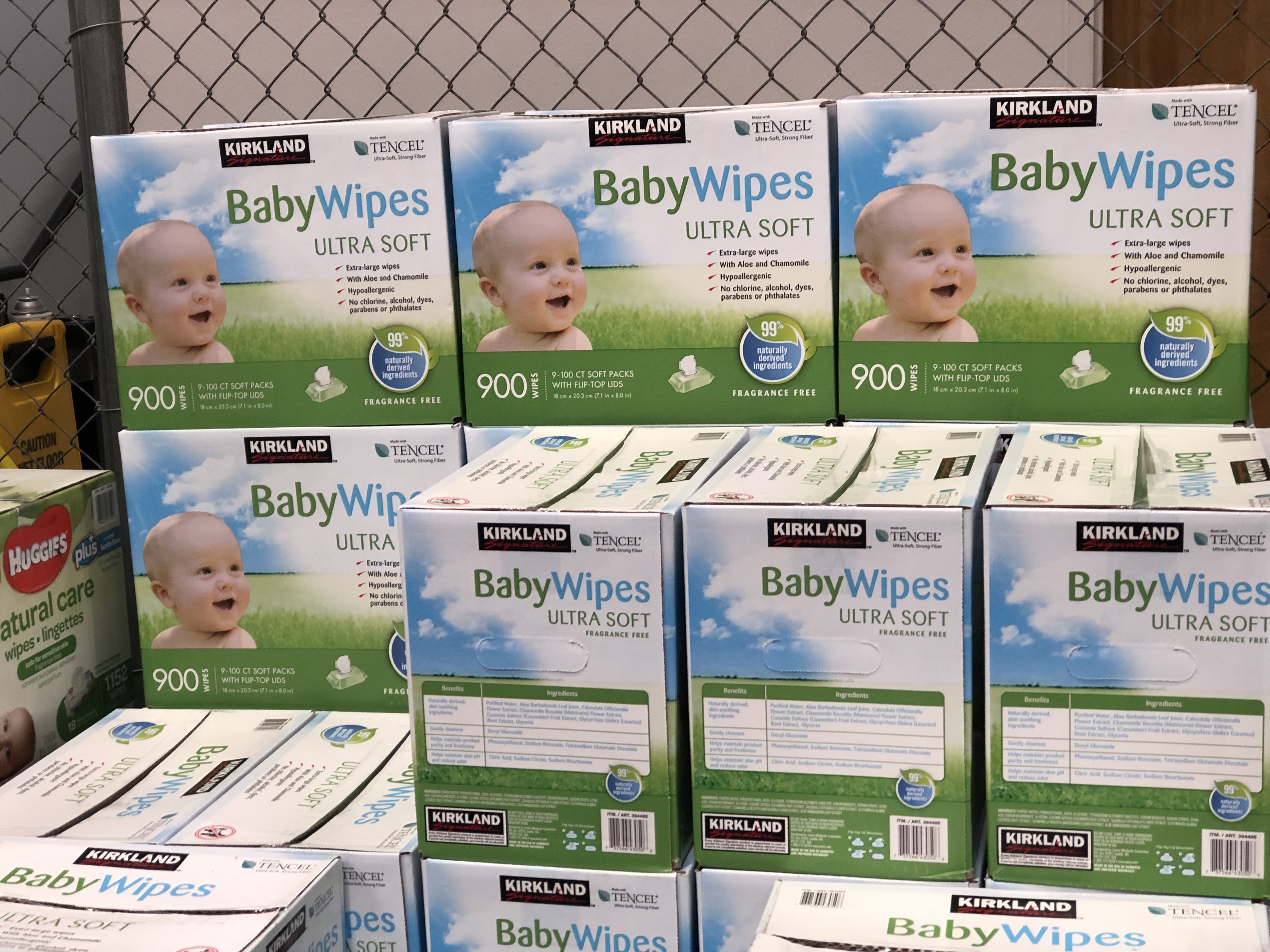 kirkland baby wipes price