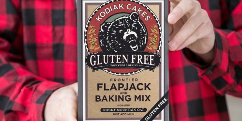 SIX Kodiak Cakes Gluten Free Pancake & Waffle Mixes Just $23.80 on Amazon