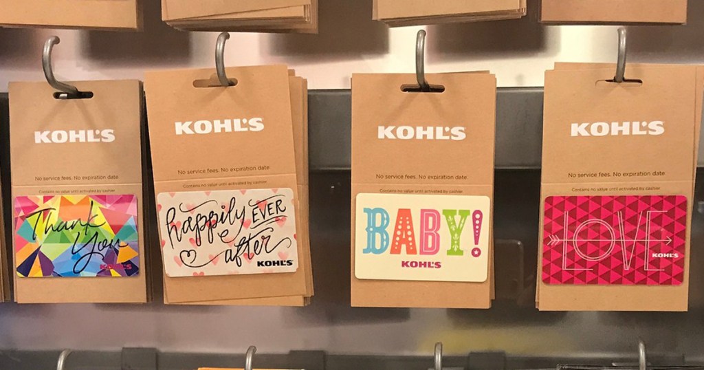 kohl's gift cards