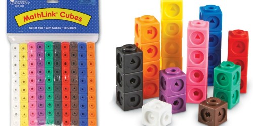 Learning Resources Educational Counting Cubes 100-Pack ONLY $8.49 (Highly Rated)