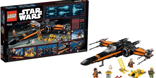Amazon: LEGO Star Wars Poe’s X-Wing Fighter Set Just $52.99 Shipped (Regularly $80)