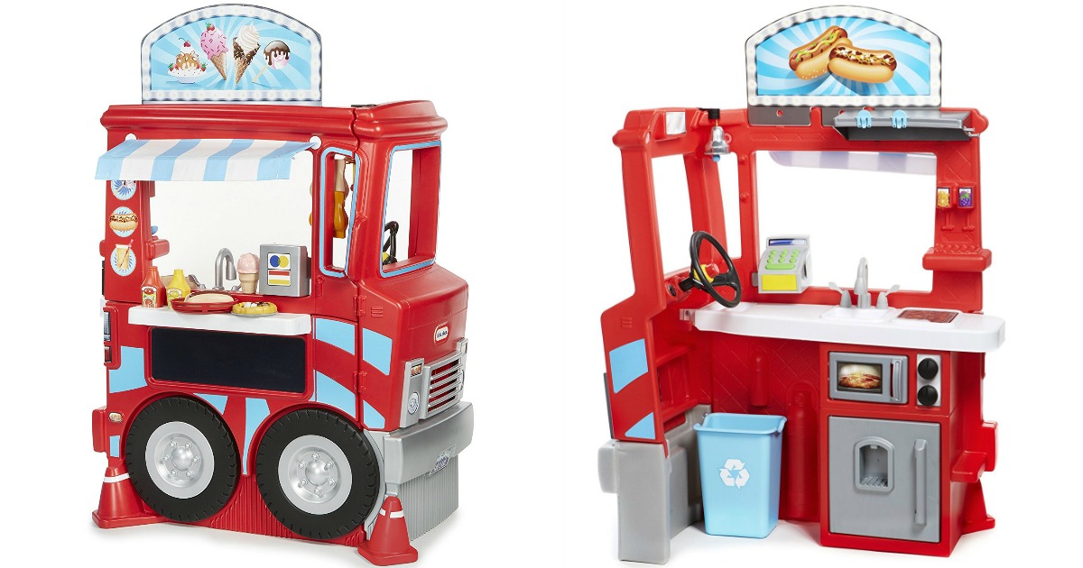 Little tikes food store van