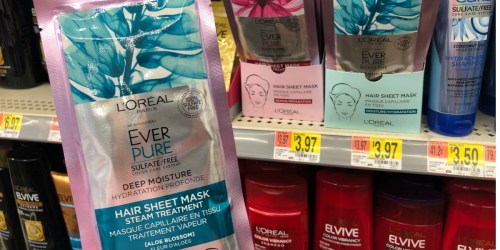 High Value $2/1 L’Oreal EverPure Coupon = Hair Masks Only 17¢ After Cash Back at Walmart