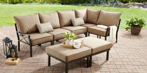 Mainstays 7-Piece Outdoor Sofa Sectional Set Only $389 Shipped (Regularly $596)