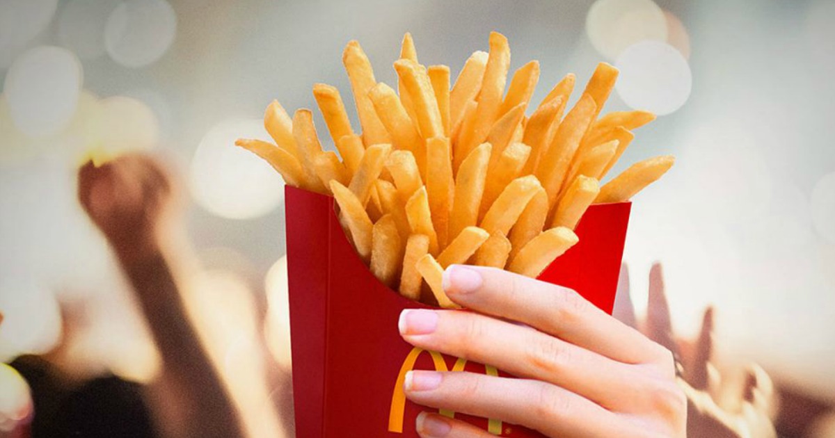 Free McDonald’s Fries with $1 Purchase – Today ONLY