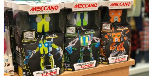 Target.com: Meccano Programmable Robot Building Kit Only $12.49 (Regularly $40) + More