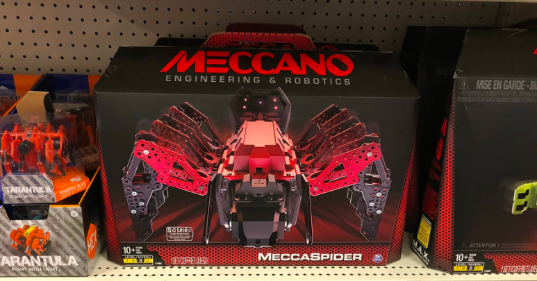 meccano robot spider