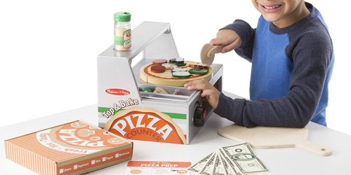 Melissa & Doug Wooden Pizza Counter Play Set Only $26.75 (Regularly $50)