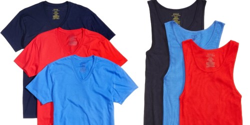 Macys.com: THREE Polo Ralph Lauren Cotton Men’s Tees Just $20.73 (Only $6.91 Each)