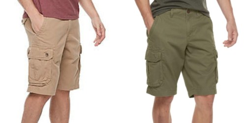 Men’s Urban Pipeline Cargo Shorts Just $12.74 on Kohl’s.com (Regularly $40)